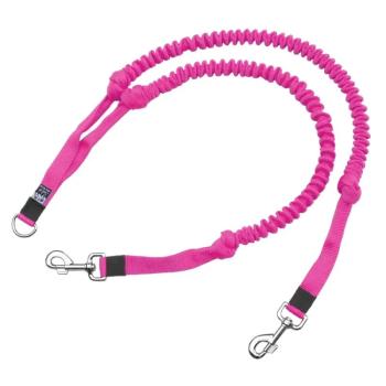 Doppelleine Hunde_Koppel_pink